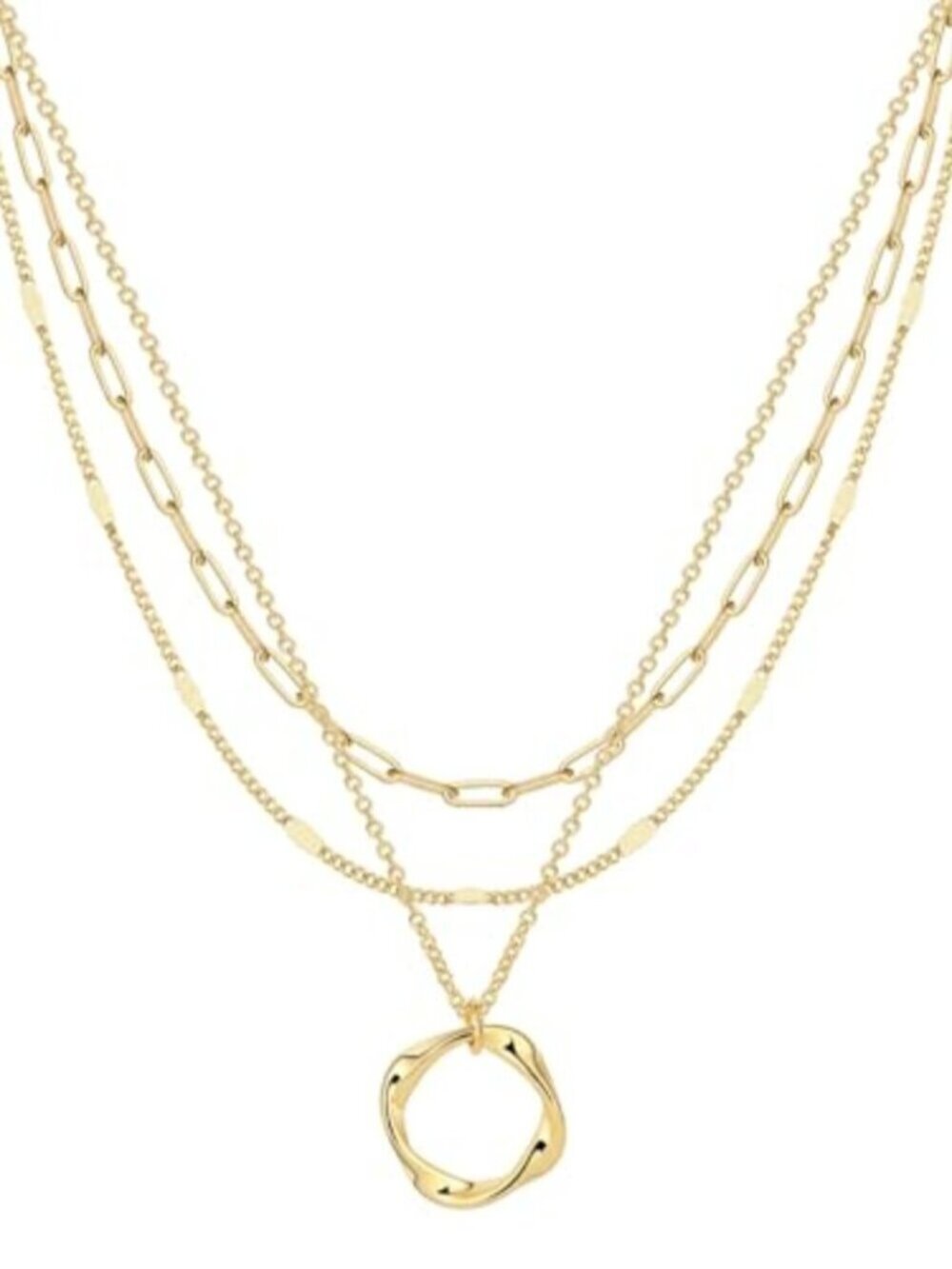 🆕 VIROMY Gold Necklace for Women,14k Gold Chain Necklaces Dainty Layered